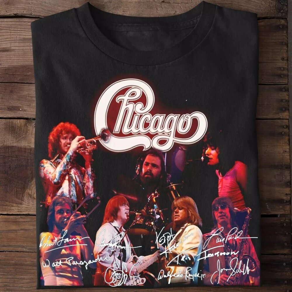 Chicago Band Concert Tour Shirt – Vintage Rock Tee – Retro Classic Music Fan 05